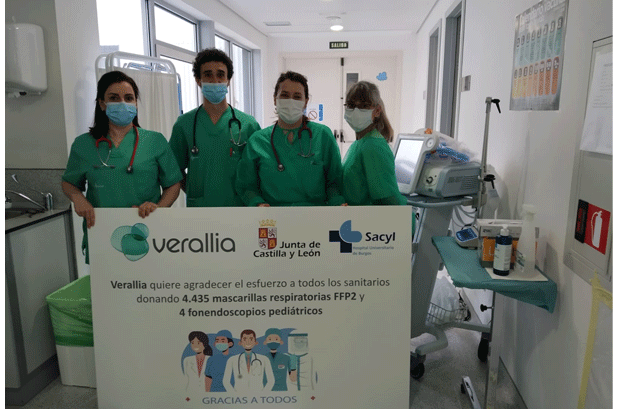 Verallia donates 300.000 euros in sanitary material and basic food