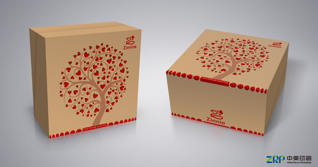 Die ZRP Printing Group wurde 2013 für das Design der Zinnia-Faltschachtel bei der neuesten Ausgabe des Luxe Pack Shanghai mit dem Luxe Pack in Green Award ausgezeichnet. Diese Konstruktion reduziert den Materialverbrauch um zwei Drittel sowie den Produktionszyklus
