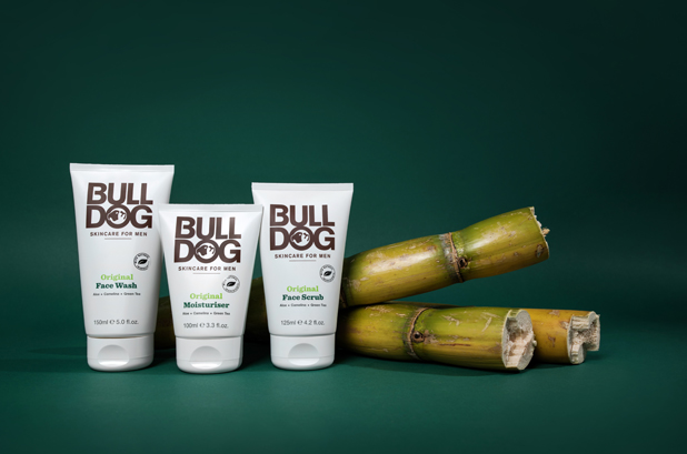 RPC M&H Plastics and Bulldog Skincare for Men have joined forces once again to package the new line of Bulldog skincare products. Bulldog is the first brand of men's products to use sugar cane as a raw material. They have opted for an eco-friendly upgrade to their flexible tubing range