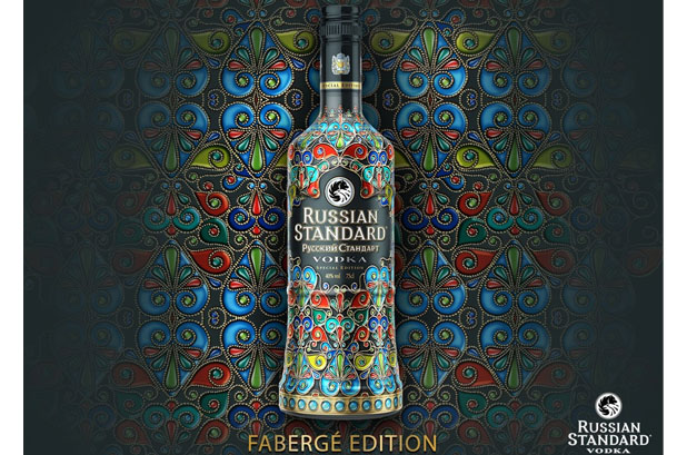 Edición limitada de Russian Standard inspirada en Fabergé con sleeves de CCL