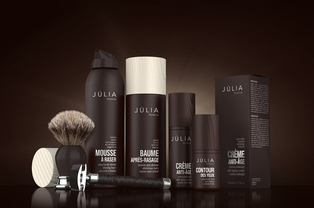 <p><strong>Garrofé</strong> ha desarrollado el packaging para Júlia Homme