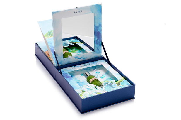 MW Luxury Packaging crea una caja de presentación inspirada en acuarelas para La Mer