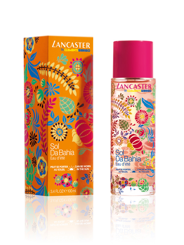 Dank der Kreativität zweier anglo-brasilianischer Designer: Suzanne Clements und Inacio Ribeiro hat Lancaster seine Sonnenschutzprodukte und seinen neuen Sommerduft mit trendigen Farben und Designs ausgestattet. Beide haben die Verpackung mit ihrem Stil dekoriert