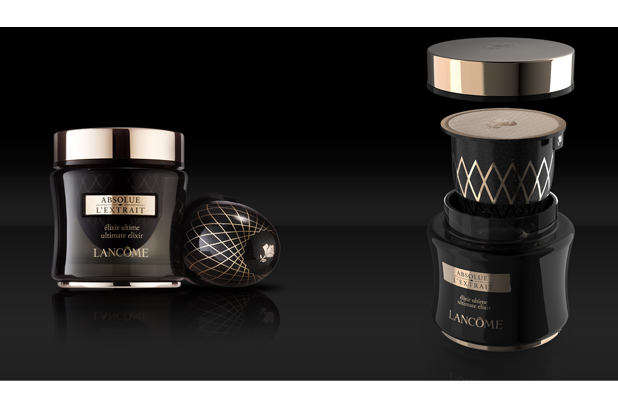 Lancòme Absolue l’Extrait Ultimate Elixir, con un envase creado por Partisan du Sens