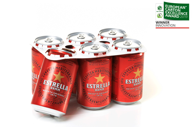 LatCub innovates in the multipack market for cans by replacing the rings and the plastic shrink