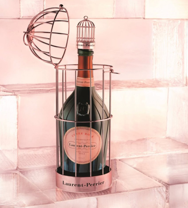 To house the emblematic Cuvée Rosé Laurent-Perrier