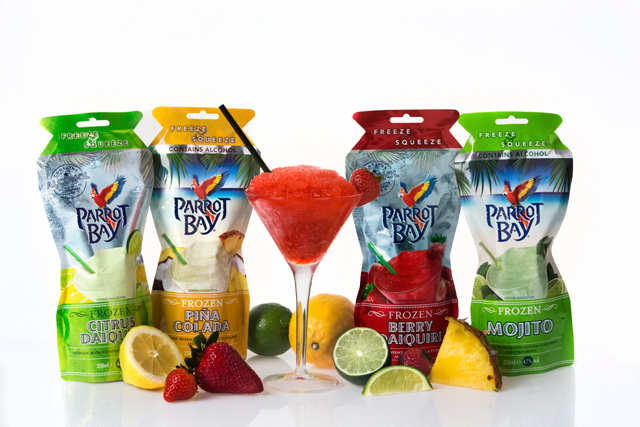 With the creation of Parrot Bay frozen cocktails