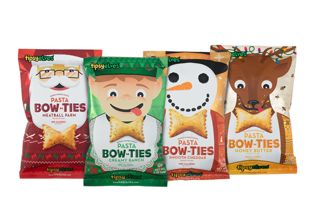 Pasta Bow Ties de Vintage Italia y Tipsy Elves colaboran para la campaña de Navidad