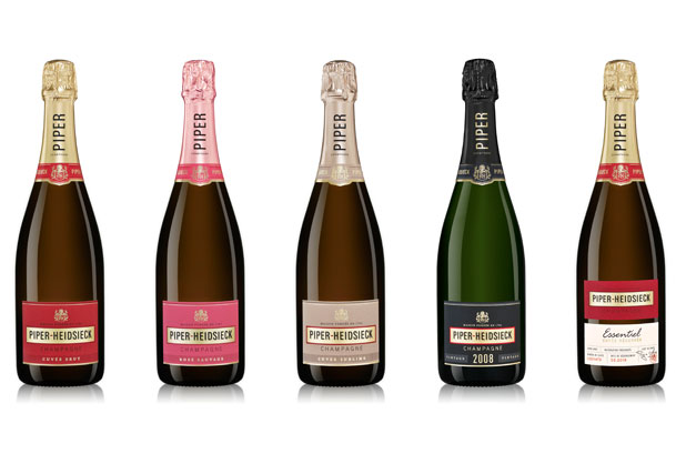 Partisan du Sens creates a new identity for the classic Piper-Heidsieck range . To update the product in the range