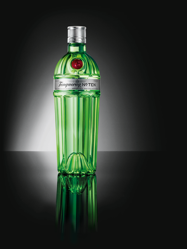 Diageo has redesigned the bottle of its Tanqueray Nº Ten gin