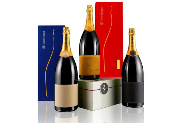 La Maison Veuve Clicquot et Ferrari créent Veuve Clicquot Maranello Edition