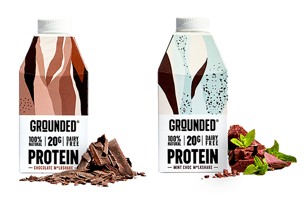 La start-up Grounded s'associe à SIG pour ses shakes protéinés à base de plantes