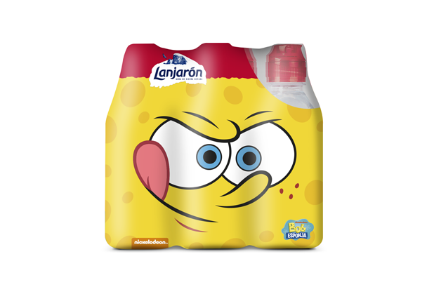 Bob Esponja es la imagen de Lanjarón para los más pequeños