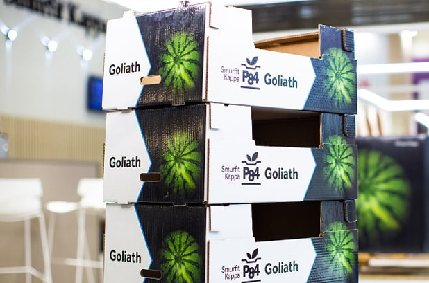 Goliath P84-18, die neue Lösung für den Transport und die Verpackung von Wassermelonen von Smufit Kappa