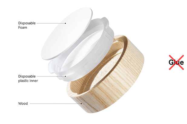 Pujolasos launches the first wooden stopper with a disposable plastic interior for recycling