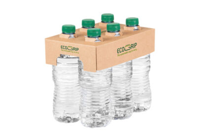 Hinojosa lanza Ecogrip, la alternativa sostenible en cartón para los packs de botellas