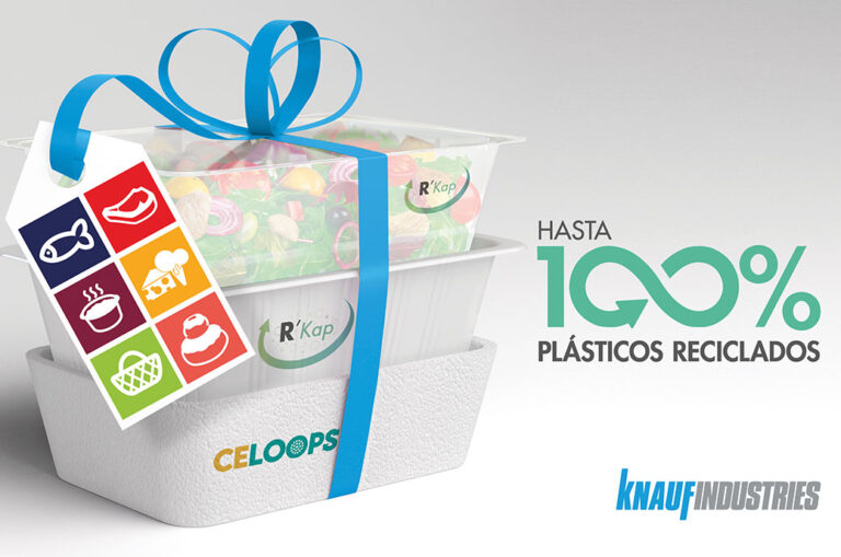 Knauf Industries lança R'KAP® e CELOOPS®, novos materiais feitos de plástico 100% reciclado