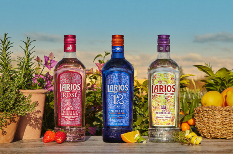 Nova embalagem de Larios Dry Gin