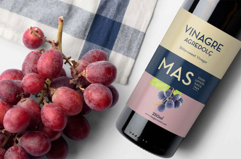 Packaging de vinagre para Mas Gourmets