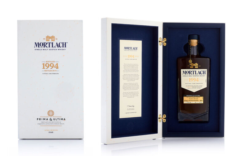 Packaging para whisky de lujo Diageo Prima & Ultima