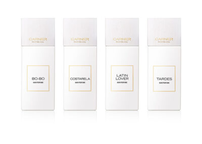 Haarparfums mit Holzstöpseln von Quadpack Wood
