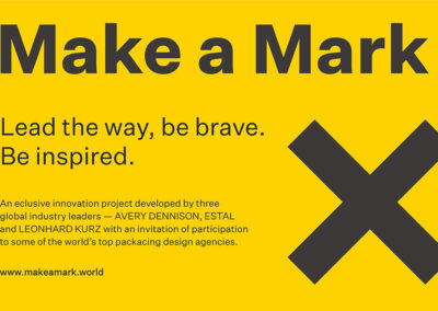 Avery Dennison, Estal et Leonhard Kurz lancent "Make a Mark"