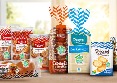Tous les produits Dulcesol, dans des contenants 100 % biodégradables