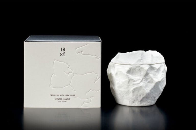 Pentagram progetta il packaging per le candele e i diffusori di lusso di 1882 Ltd.