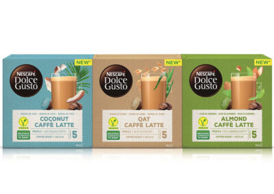Nescafé Dolce Gusto's range of vegan coffees, Product of the year 2022