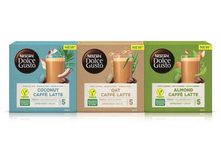 Nescafé Dolce Gustos veganes Kaffeesortiment, Produkt des Jahres 2022
