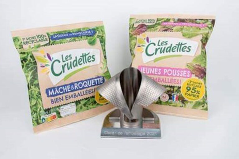 Les Crudettes, Mondi und IMA, für ihre Papierverpackungen ausgezeichnet