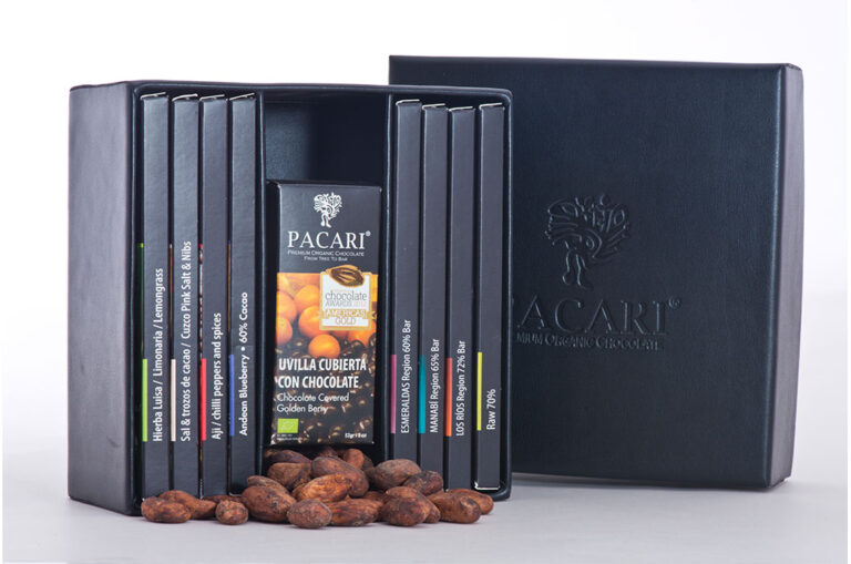 Un coffret spécial pour un chocolat bio