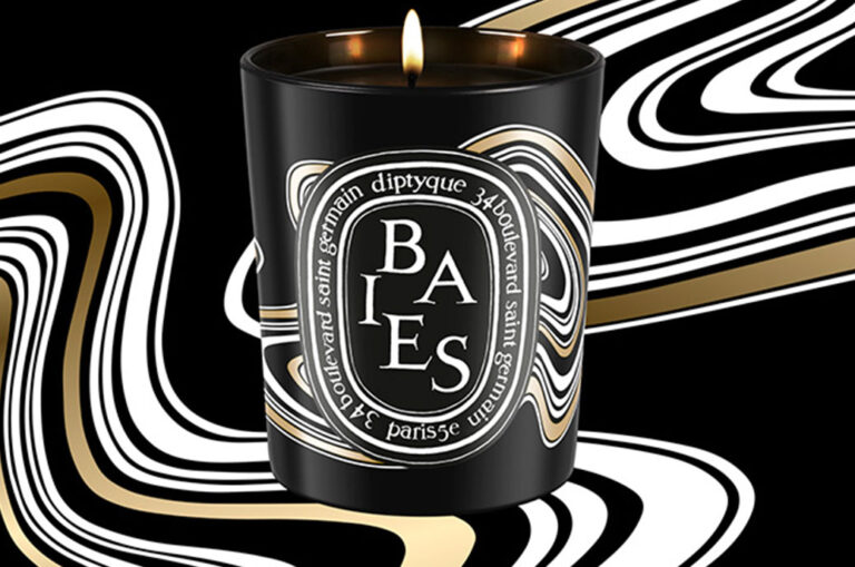 Prad decorates the Baies de Diptyque collector's candle