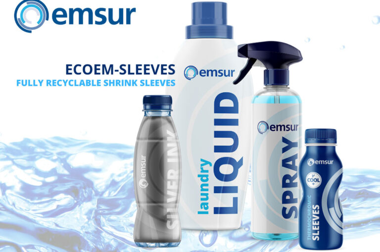 Emsur presenta Ecoem-Sleeves, maniche completamente riciclabili