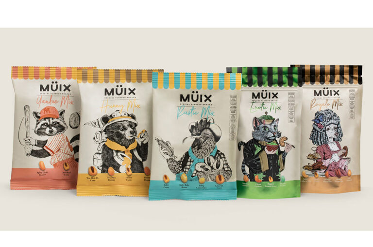 Meteorito sorprende con el packaging de Müix