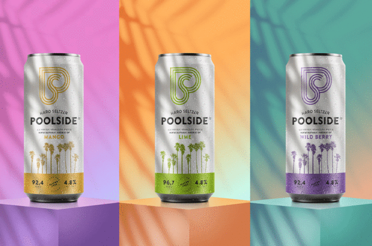 Un packaging alegre para bebidas hard seltzer