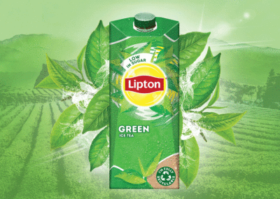 Lipton Ice Tea полагается на картонную упаковку от SIG