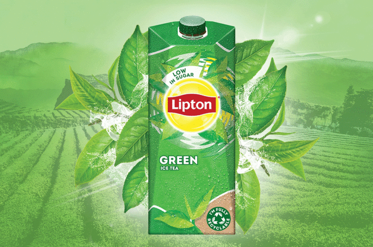 Lipton Ice Tea relies on carton packs from SIG