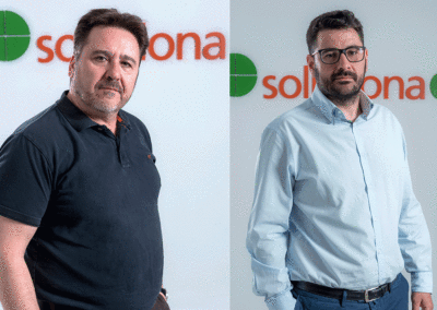 Julio del Ser García y Luis Miguel Llorente, fundadores de Soluciona Comunicación Gráfica