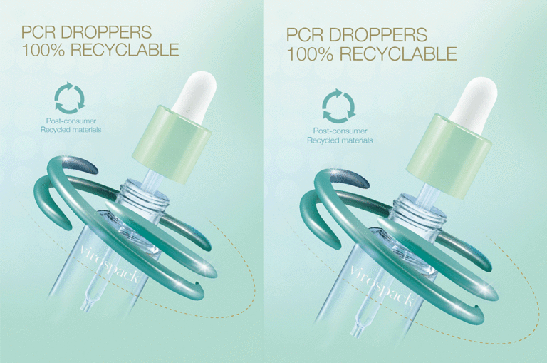 Virospack expands its catalog with 100% recyclable recycled droppers