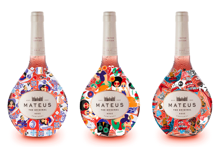 Commemorative limited edition of the 80 years of Mateus Rosé
