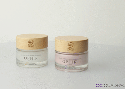 OphirMilanoはWoodacity®ストッパーとQuadpackのRegulaGlassJarに賭けます