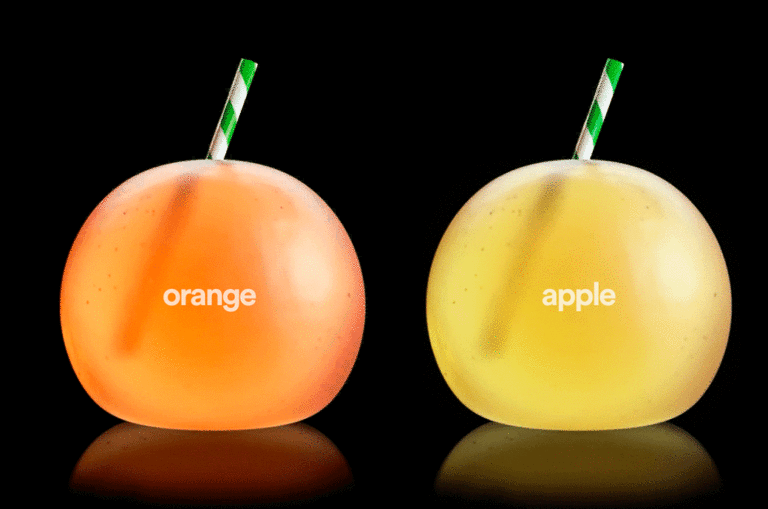Un envase sostenible y natural para el zumo de naranja
