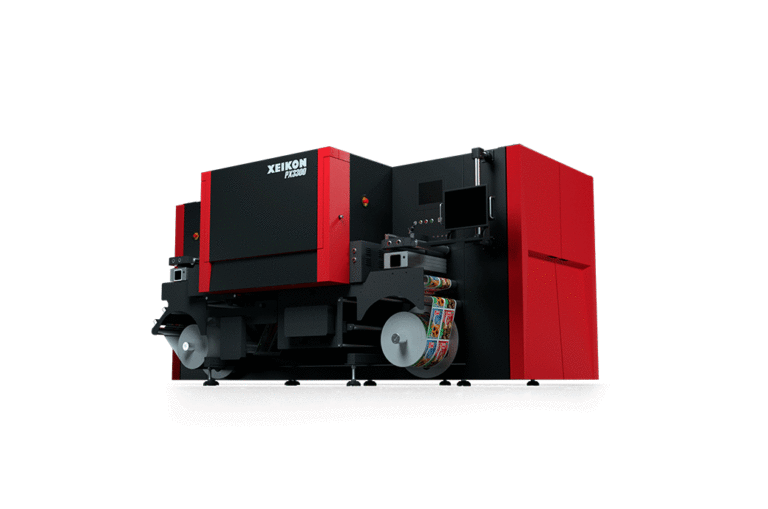 Australische Premiere des Xeikon Panther PX3300 UV-Inkjet-Etikettendruckers auf der PacPrint 2022