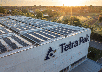 Tetra Pak redujo en un 36 % sus emisiones de gases de efecto invernadero en 2021