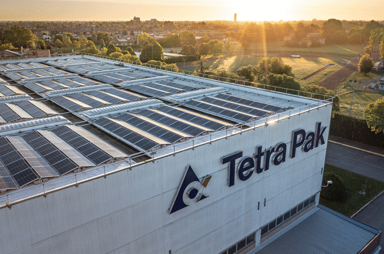 A Tetra Pak reduziu suas emissões de gases de efeito estufa em 36% em 2021