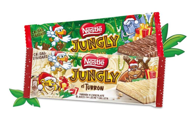The Nestlé Jungle nougat debuts a white chocolate version