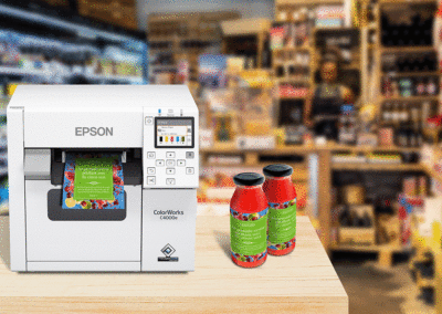 Epson apuesta por la impresión sostenible de etiquetas en color