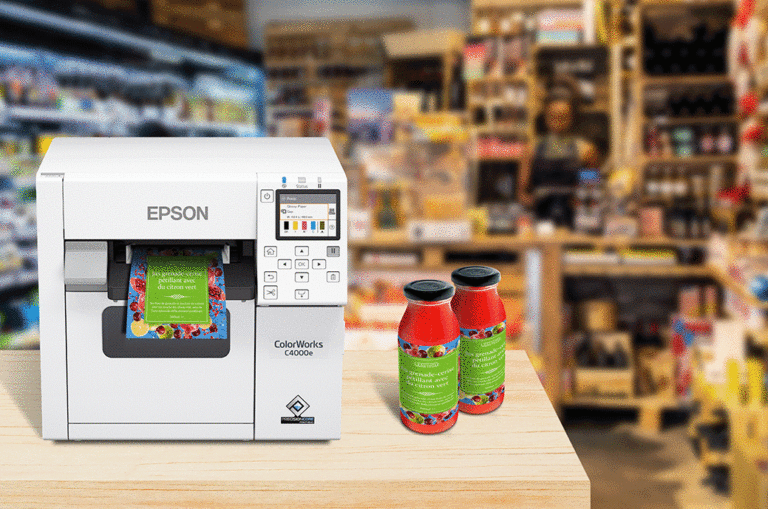 A Epson compromete-se com a impressão sustentável de etiquetas a cores