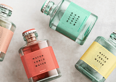 Match, an innovative tonic with packaging designed by SeriesNemo